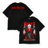 Camiseta com Estampa Devio Game Devil May Cry Feminina Masculina Oversized Casual Algodão Solta Manga Curta Streetwear Harajuku Roupas Femininas