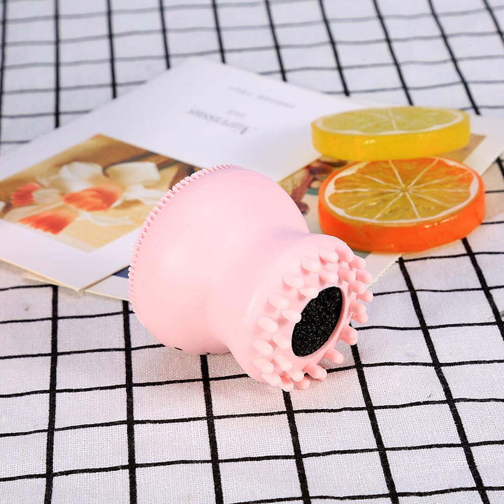 Face Cleansing Brush Exfoliating Grease Removal Massage Jellyfish Octopus Wash Tool
