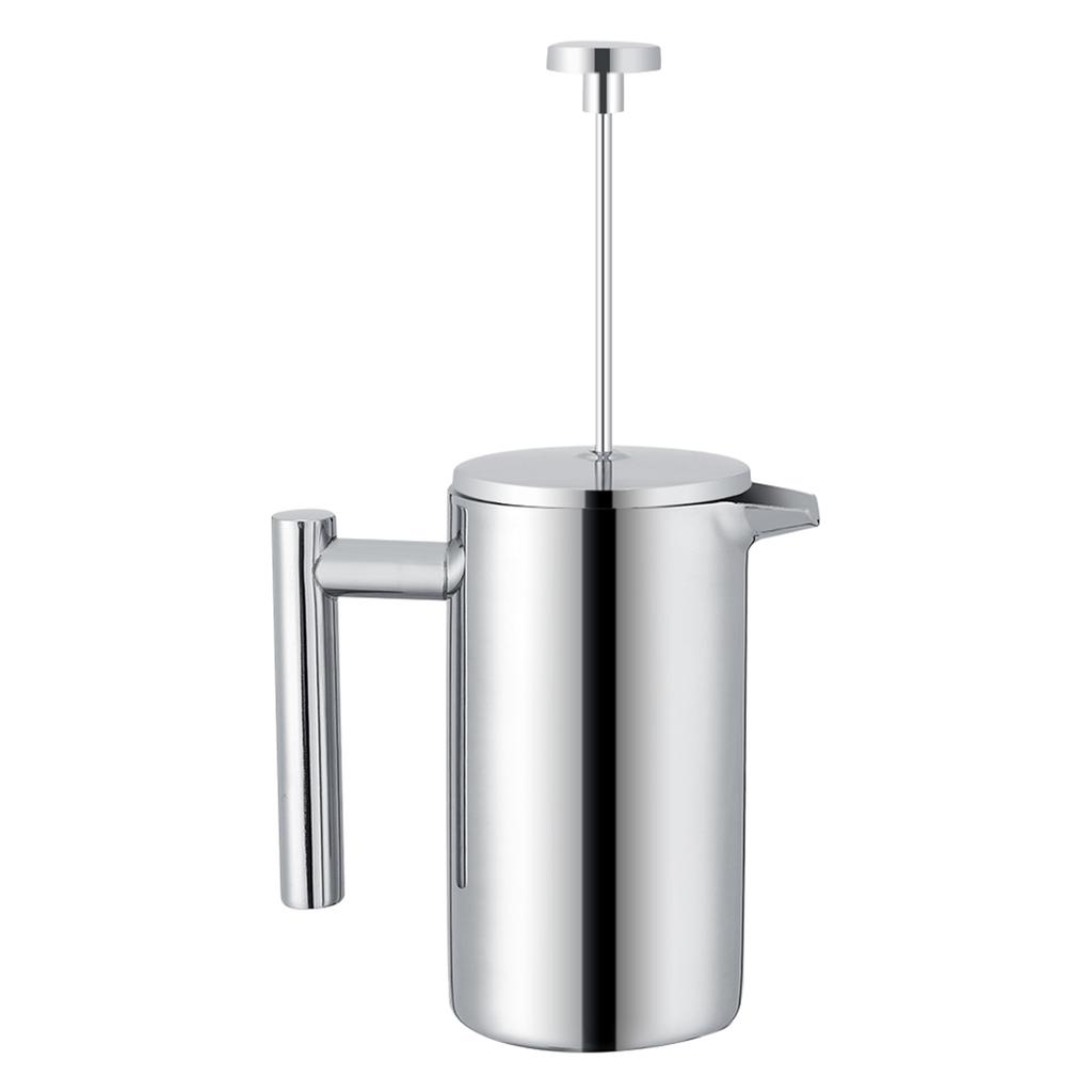 350ML Double Wall Stainless Steel Coffee Maker French Press Tea Pot with Filter
