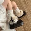 Muffin bottom premium Icelandic velvet thickened snow boots autumn and winter new warm Nordic style cute short boots