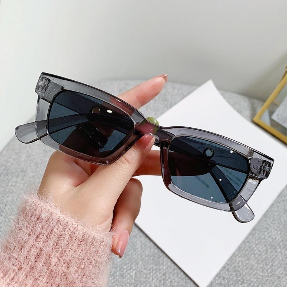 2PCS Korean Fashion Aesthetic Shades Sunglasses for Women/Men Eyeglasses UV400 Glasses