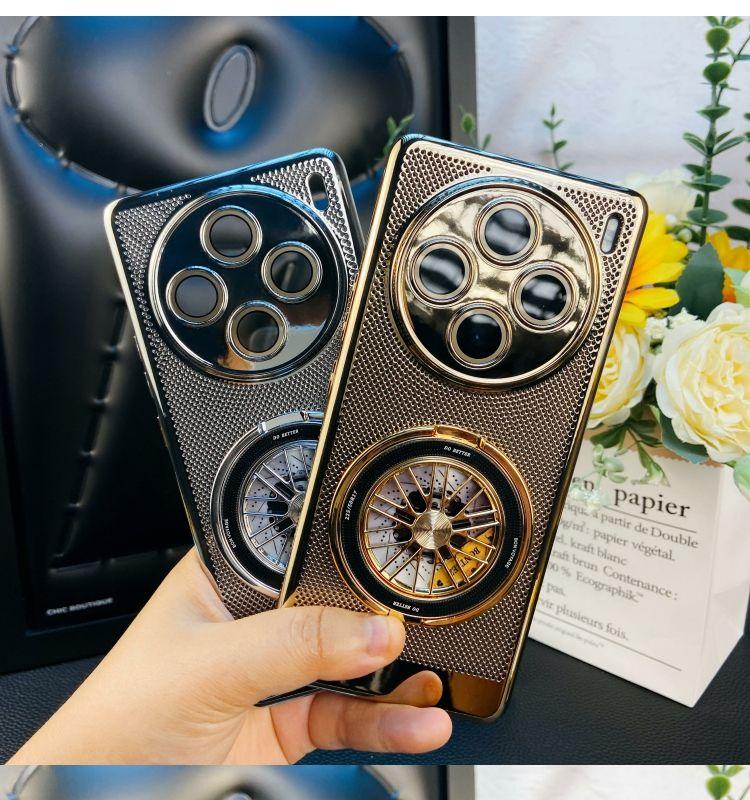 For VIVO X200 Pro Case Hard PC With Ring Stand Heat dissipation Protective Back Cover Case For VIVO X200 X100S Pro Phone Shell