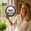 Reusable Halloween Hanging Sign Acrylic Puzzle Decor, 2D Ghost Pumpkin Skeleton Sign, Faux Window Decal Stained Glass Spooky for Party Home