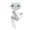Women's Fashion Accessories Brooch Cat's Eye Stone  And Seductive  Brooch