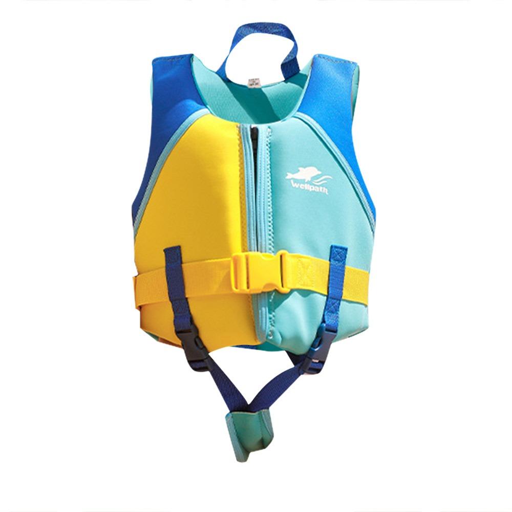 

Поддержка плавучести Плавучий жилет Приятный к коже Детский купальник Детский спасательный жилет Дети S синий