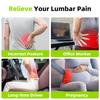 Ergonomic Memory Foam Lumbar Support Cushion for Car, Office Chair, and Wheelchair