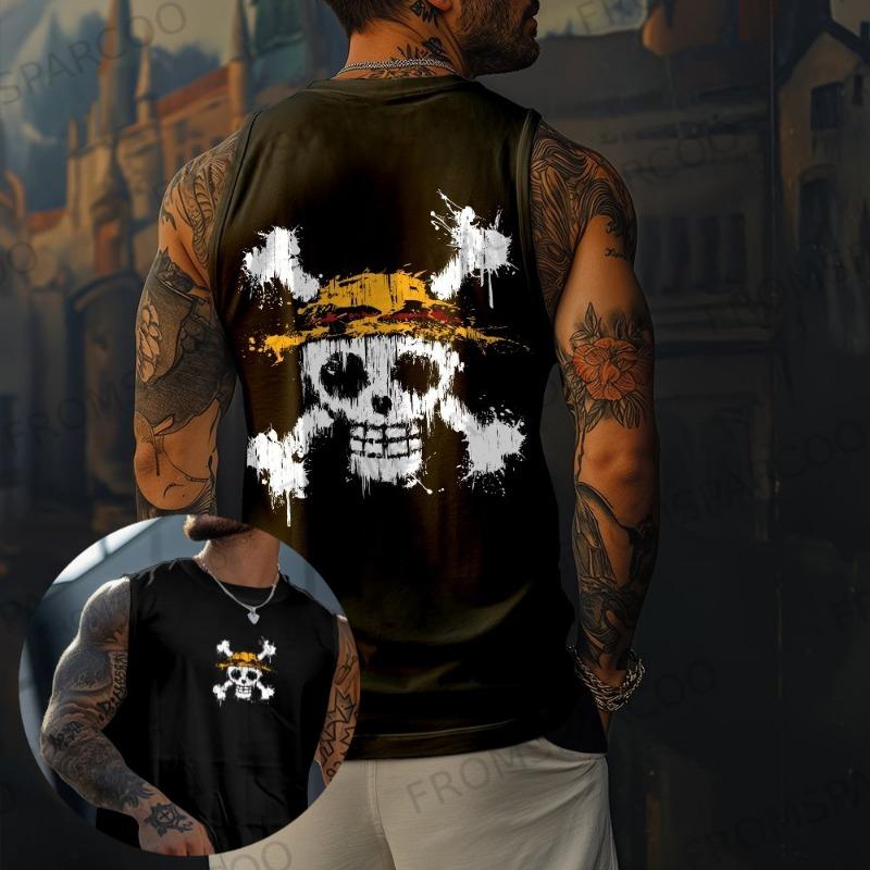 Trendy Bull Graphic Tank Tops For Men Summer Fashion Streetwear 3D Printed Gym Vest Cool Breathable Oversized Sports Tees Tops