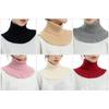 Dehnbarer Gestrickter Winterschal Warmer Rundhalsausschnitt Design Unisex Gestrickter Rollkragen Für Erwachsene Outdoor-Sport Tägliche Nutzung