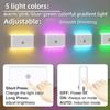 Motion Sensor LED Motion Sensor Night Light Wireless Magnetic Magnetic Wall Lamp RGB Dimmable Lighting RGB Cabinet Light