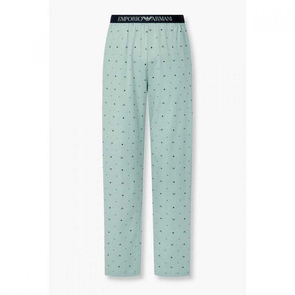 Emporio Armani Men S elaStic Lounge pantS With Logo Pattern 0815332005 M(100)