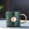 Tazza in ceramica di grande capacità, tazza medaglia di bronzo Starbucks, tazza per caffè e latte, tazza di alto valore