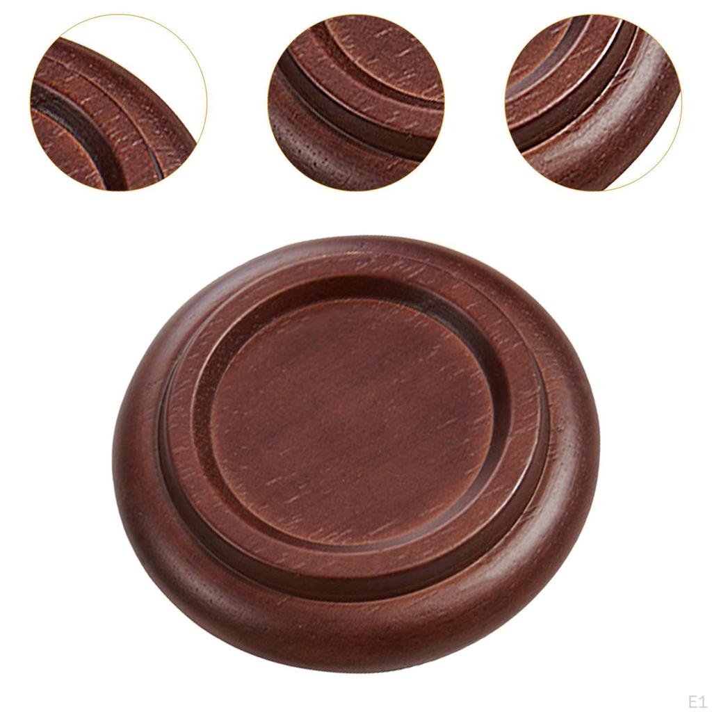 4 Pieces Piano Caster Cups Floor Protector Pedal Cushion Portable Support for Hardwood Floors
