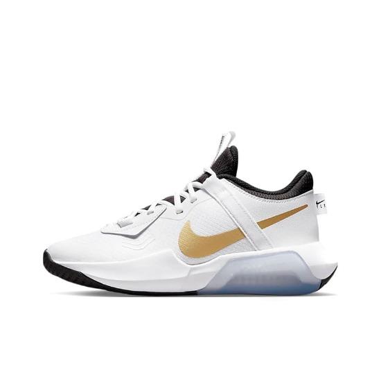 

Nike Air Zoom Crossover GS White Metallic Gold DC5216-100 EU 40 білий/чорний