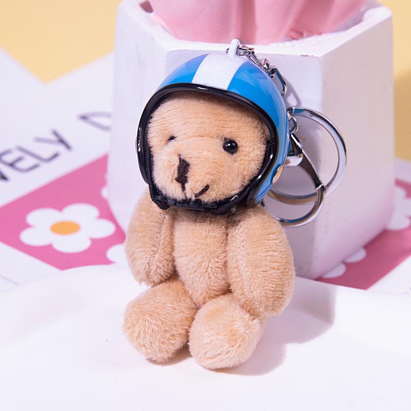 Mecha Cartoon Helmet Keychain
