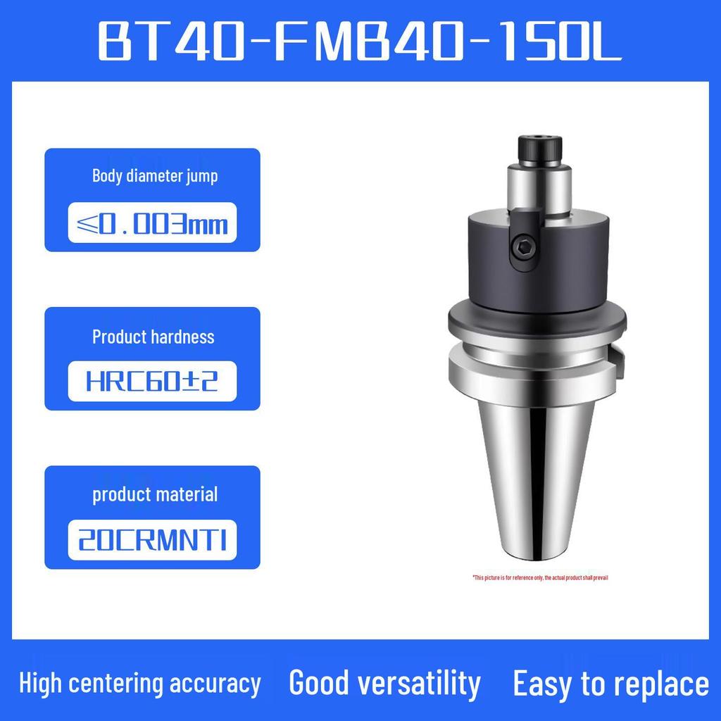 BT40/50ER CNC Tool Holders: Dynamic Balance, FMB Face Mill, MTA Morse Taper, SLN Side Lock