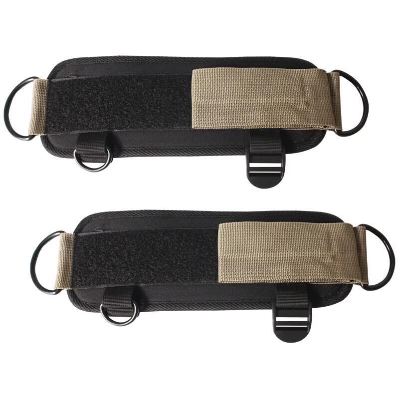 WEZHO Double D-Ring Adjustable Ankle Strap for Fitness