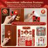Traditional Spring Festival Couplets Gift Pack With Door Decals For Chinese New Year Decoration