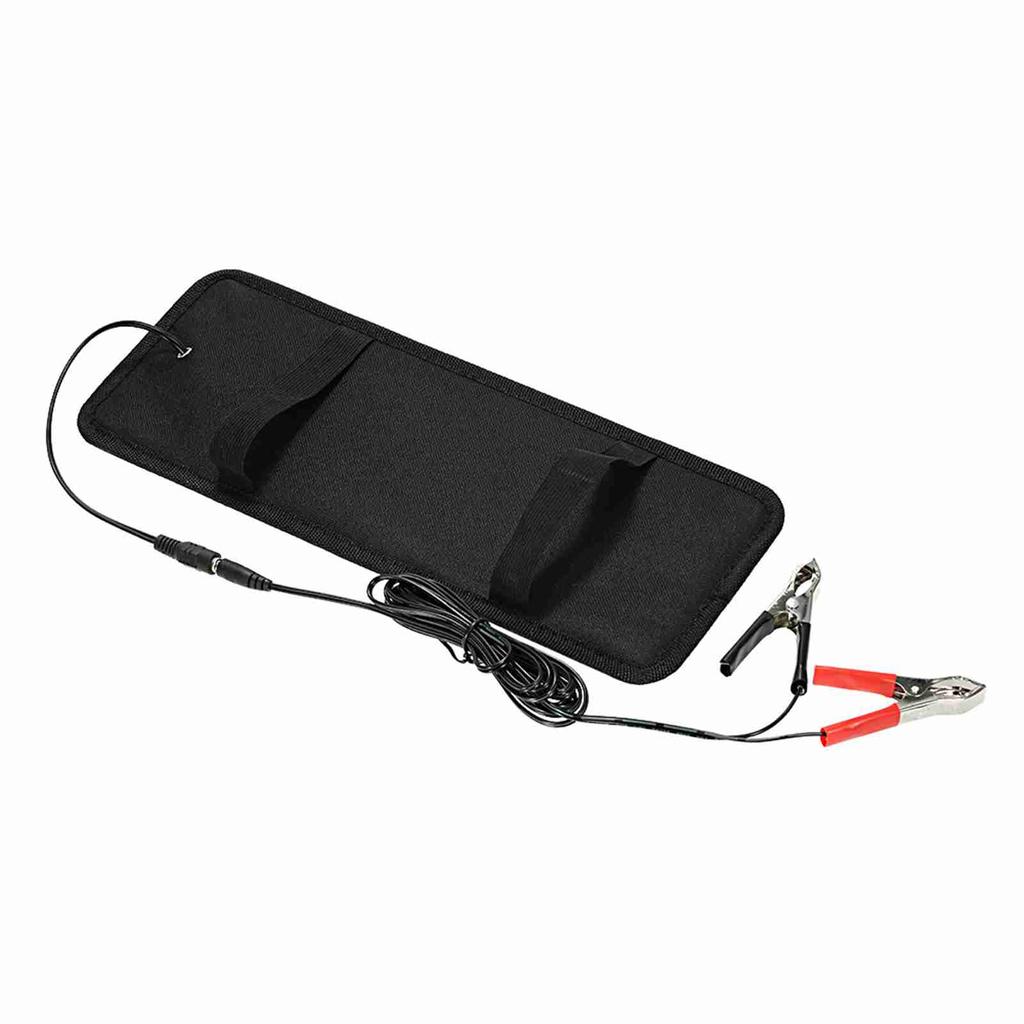 Car Solar Charger Car Portable Solar Panel Trickle Charging Kit 18V 20W for Vehicles Boat Motorbike