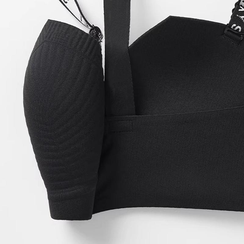 Women's Front Closure Push-Up Bra Sexy Underwear Seamless Push Up Bra Fashion T Back Brassiere Ladies Lingerie