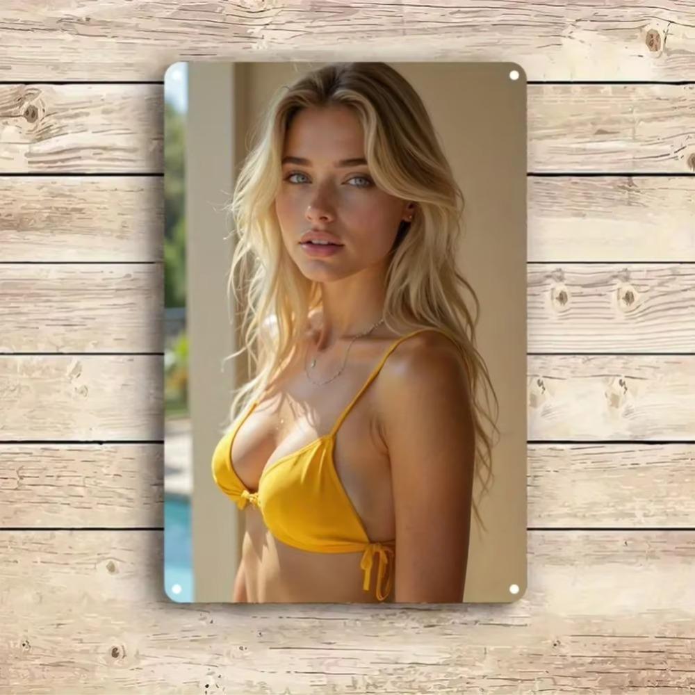 Vintage Metal Wall Art Decor Ready To Hang Home Office Bar Gift