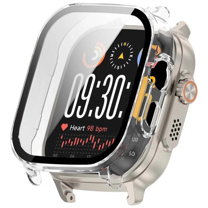 Hard PC+Tempered Glass Case For Realme Watch 5 Bumper Full Cover Protective Shell For Realme Watch 5 Screen Protector Accessory