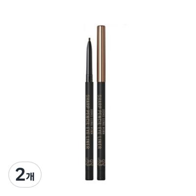 Cho Seong-ah 22 Donggong Beauty Druckbleistift-Eyeliner 0,06 g, Dark Presso, 2 Stk.