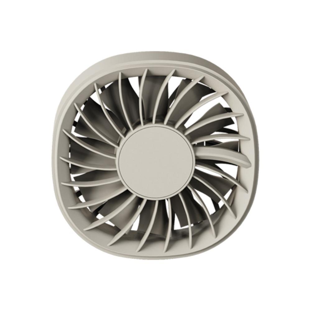 Plastic Car Air Outlet Fan Heat Dissipation Car Rear Seat Fan USB Cooling Fan  Summer