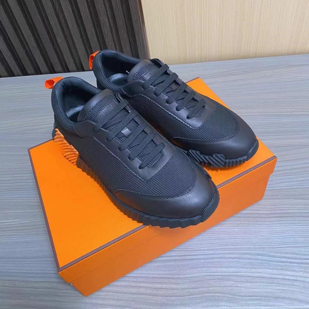 Pantofi pentru bărbați, lux ușor, cu aspect premium, H, pantofi sport casual, cu șireturi, respirabili, din plasă, pantofi de tip board