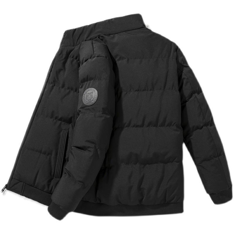 New Thickened Padded Jacket Men's Casual Winter Trend Short Padded Jacket Padded Jacket Large Size Fashion Trendy Men