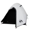 VidaXL Camping Tent 2 Person, Shade Tent with Bag, Portable Awning with Sidewalls for Hiking, White 94330
