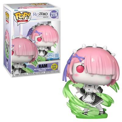 Funko Re:Zero Ram Wind Magic GW Pop Plus RS Vinyl Figure
