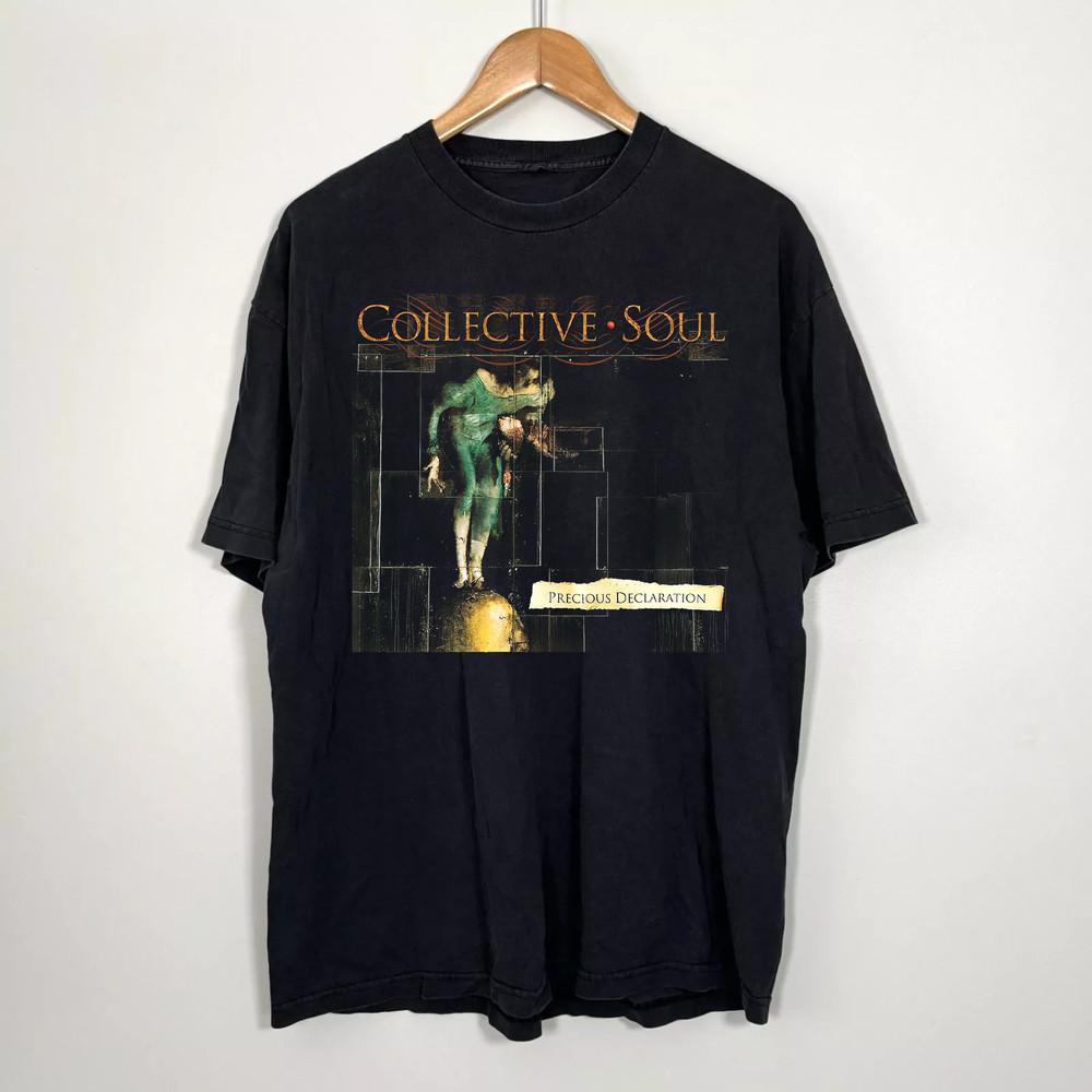 

Collective Soul – Precious Declaration Black T Shirt All Size S5Xl KK327 Unisex T-Shirt M