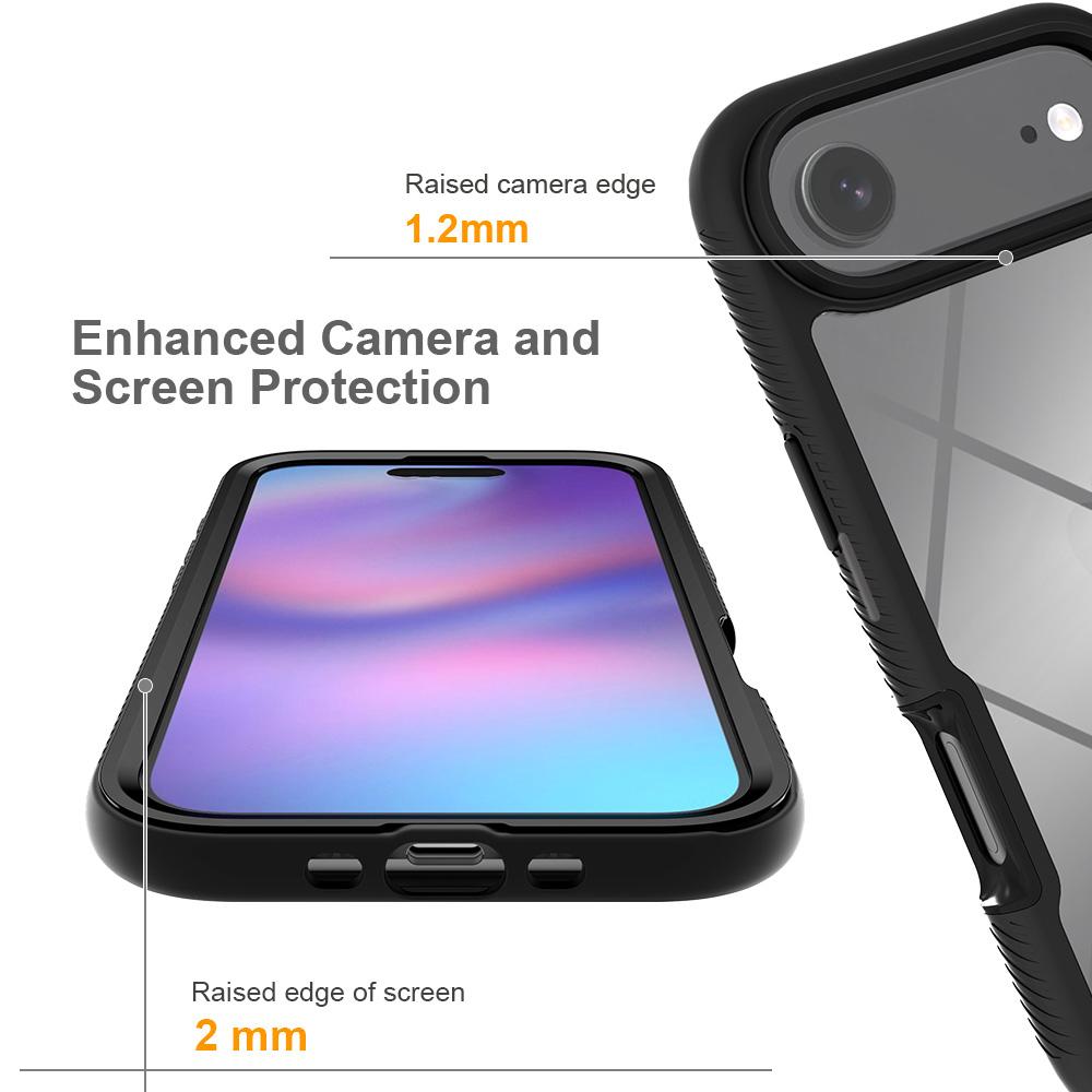 For iPhone 17 Air Case Anti Drop 2 In 1 PC+TPU Phone Cover