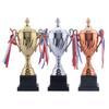 Gold Silver Bronze Trophy Cup Memorial Souvenir Award Cup Team Sports Winner Cup  Football Soccer