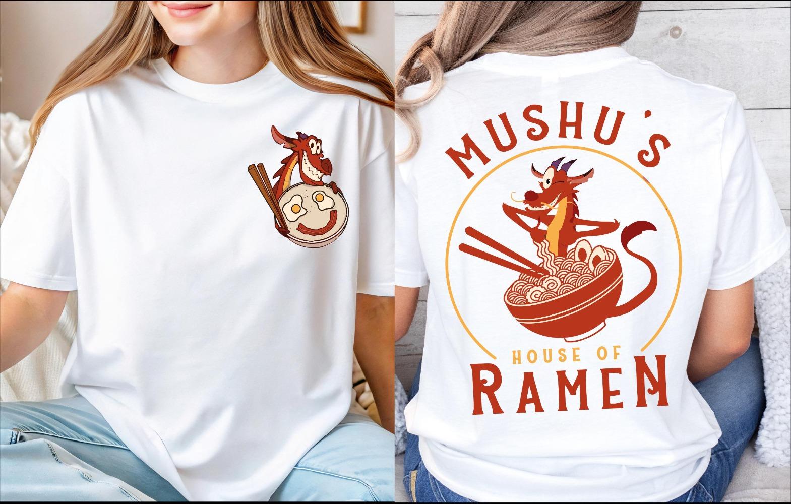 

Mulan Mushu Dragon Shirt Mulan Movie Gift for Mulan Fan Mushu Shirt Family Matching Tee S