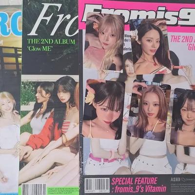 FROMIS_9 (ensemble) jj Mew cadeau spécial dédicace fan + album Glow Me scellé