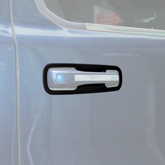 For -2025 Dodge Ram 1500 Gloss Black Exterior Door Handle Bowl Cover Trim 8P