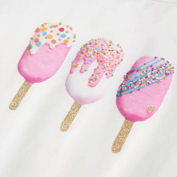 Ecru T-shirt for Children 92/104/116/128/140