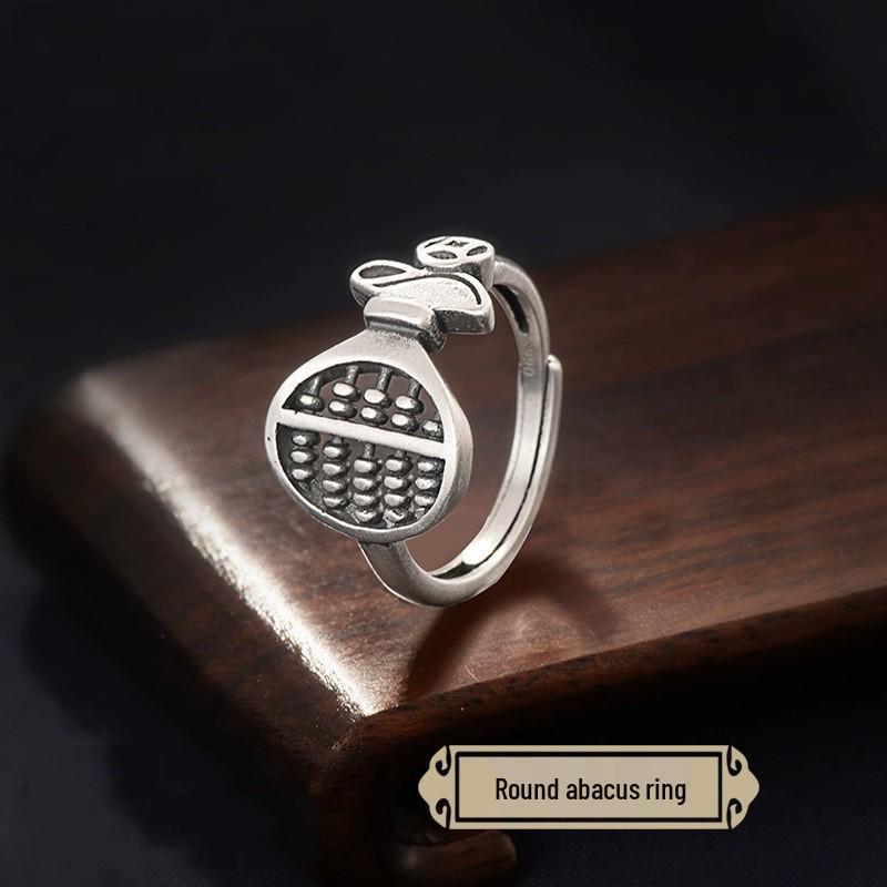 

Кольцо-обертка с геометрическими линиями - Посеребренное S925 для женщин Adjustable Opening