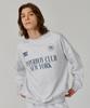 PAPERBOY Sports Club Sweatshirt - White Melange