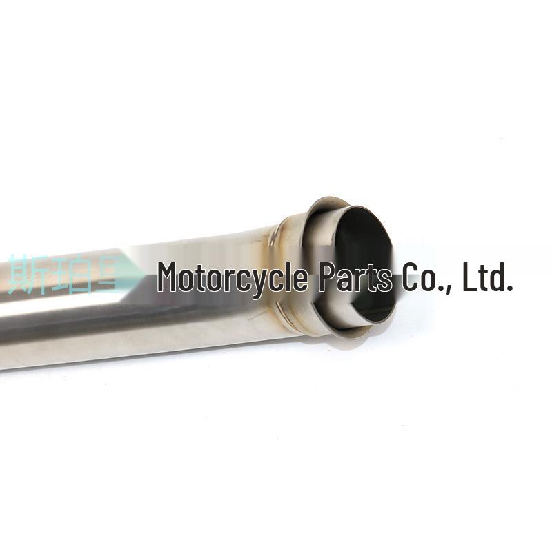 Compatible with KTM 1290 SUPER DUKE R/GT: Modified Mid-Section Exhaust Pipe with Three-Way Catalytic Converter.