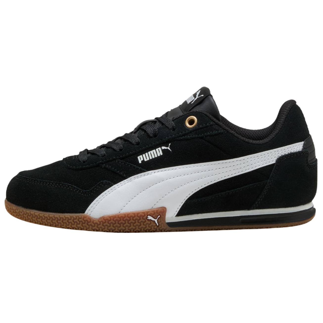 

New PUMA Anti Slip Wear Resistant Low Top Casual Shoes Women s Black White 402673-01 38