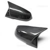 Für BMW 1 2 3 4 Serie F20 F30 F31 F32 F36 2012 - UP 320i 328i 330d 335i M3 M4 Look Ersatz-Spiegelabdeckung aus Kohlefaser