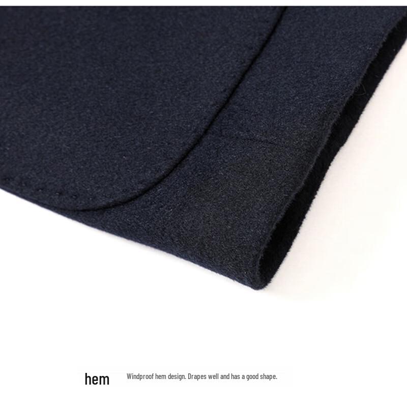 MUSHILANG Men's 100% Wool Business Suit Jacket