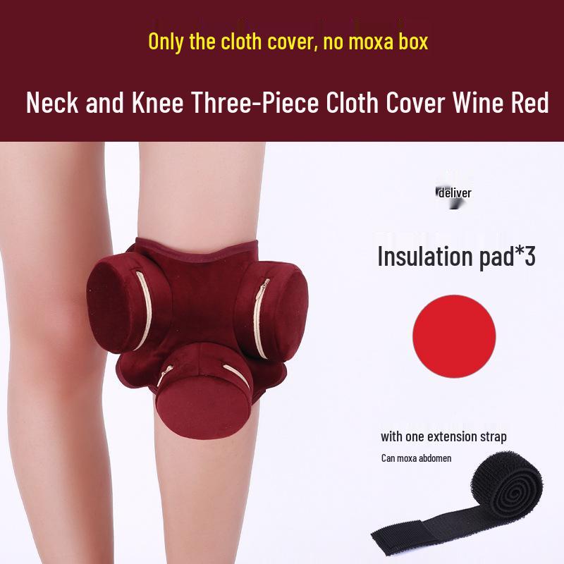 Moxibustion Knee Pads: Anti-Scald Hot Compress, Multi-Section Leg Relief