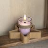 High Temperature Resistance Candlestick Mold Soft Plaster Molds Moon Tray Silicone Mold  Home Decor