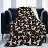 Coperta Morbida Calda Anti-pilling in Pile di Flanella per Cane Bull Terrier Inglese Leggera per Divano Letto Divano