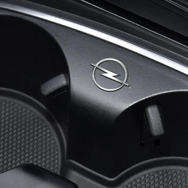1/2/5/10 SZT Naklejki Dekoracyjne Wnętrza Samochodu Odznaki Stylizacja Auta Dla Opel Astra Insignia Corsa Zafira Meriva Mokka Vivaro Vectra
