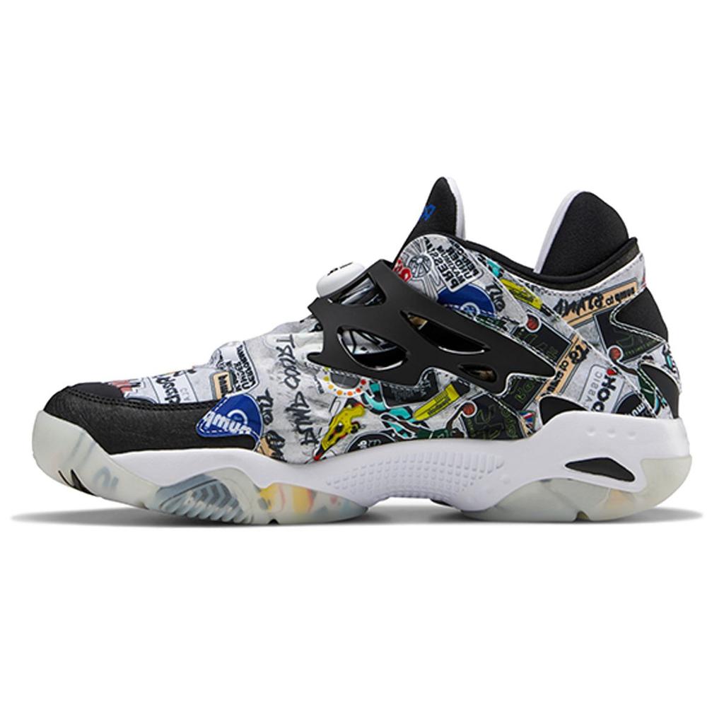 Pump Court Reebok 'Sticker City - White Black' FW7826
