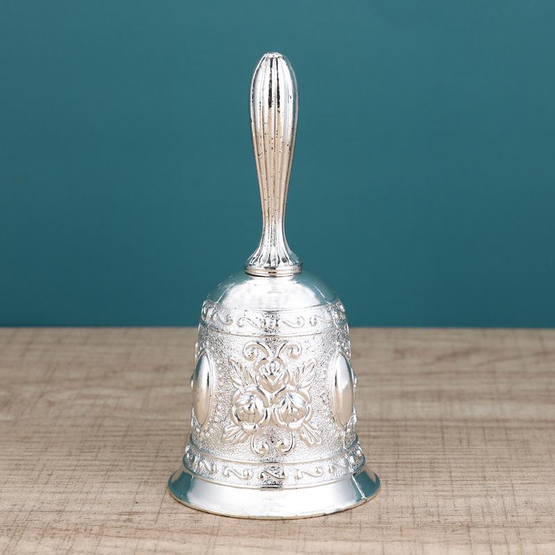Creative Metal Call Bell for Restaurant, Bar, or Classroom - Hand Crank Wind Chime Ornament
